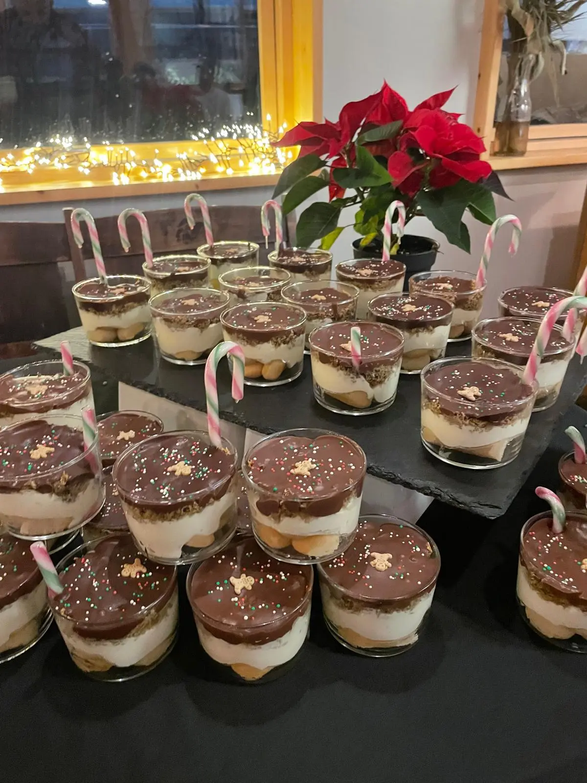 Weihnachtsdessert Schoko Creme Im Glas